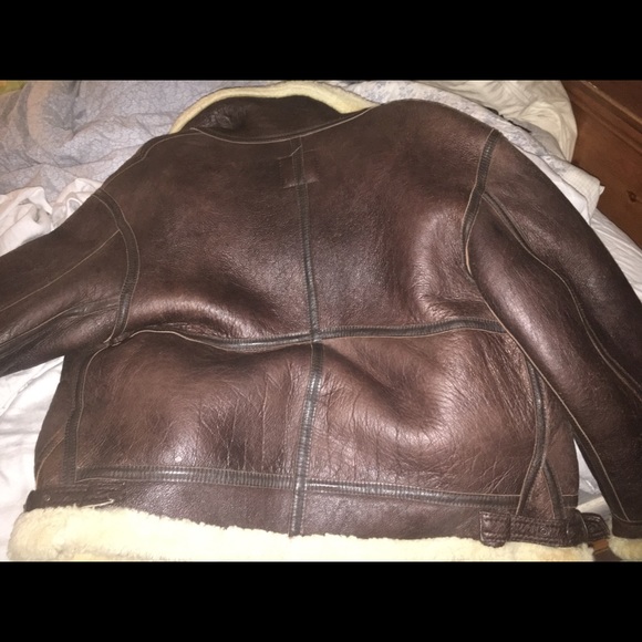 Vintage 100% Genuine Shearling coat - Picture 4 of 7